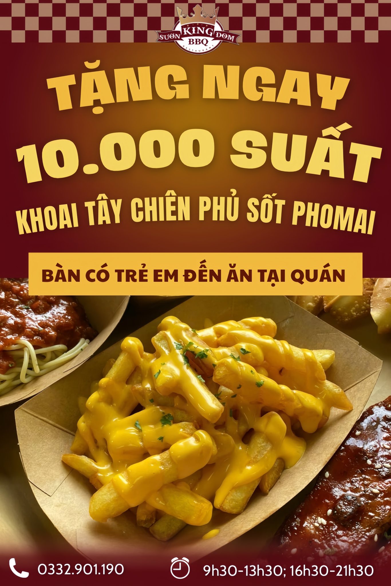 CHÀO HÈ RỰC RỠ – KHUYẾN MÃI BÙNG NỔ CÙNG SƯỜN KINGDOM!