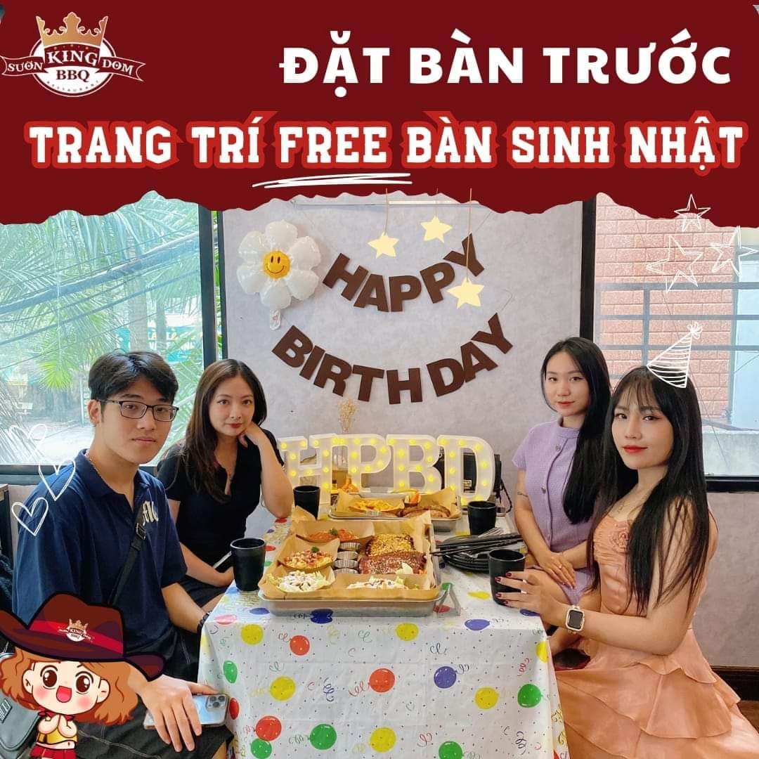 ƯU ĐÃI KÉP DÀNH CHO TIỆC SINH NHẬT TẠI SƯỜN KINGDOM