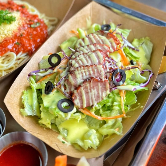 Salad Lườn Ngỗng Sốt Cam Vàng